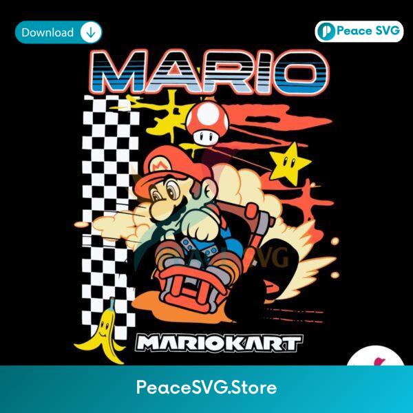 Mario Kart Finish Line Super Mario Svg Printable Design