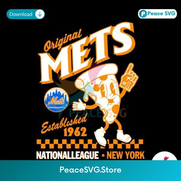 Mets Established Since 1962 National League Svg Printable Design
