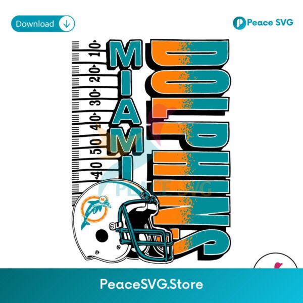 Miami Dolphins Helmet Svg Digital Download