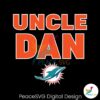 Miami Dolphins Uncle Dan Svg Vector File