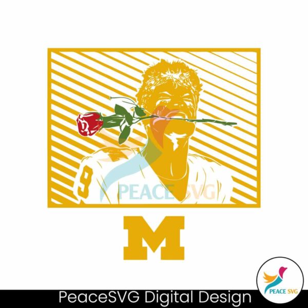 Michigan Football Svg For Silhouette