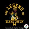 Michigan Football The Legend Of Blake Corum Svg Cut File