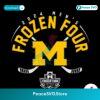 Michigan Hockey 2024 Mens Frozen Four Svg Layered File