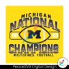 Michigan National Champions Wolverines Football Svg Cricut Ready File