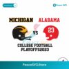 Michigan Vs Alabama College Football Svg Layered File