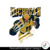 Michigan Wolverines Mandalorian Football Svg Instant Download