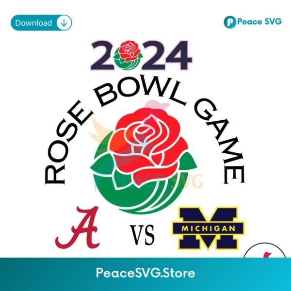 Michigan Wolverines Vs Alabama Crimson Tide Svg Cricut Ready File