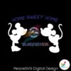 Mickey Minnie Home Sweet Home Ravens Svg Files For Cricut