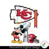 Mickey Mouse Kansas City Chiefs Champions Nfl Png Instant Download