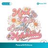 Mind Your Own Motherhood Floral Mom Png Digital Download