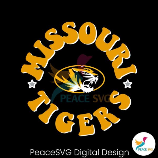 Missouri Tigers Football College Svg Layered File