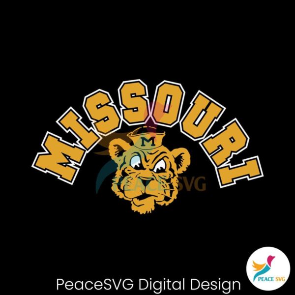 Missouri Tigers Gameday Football Svg Digital Download