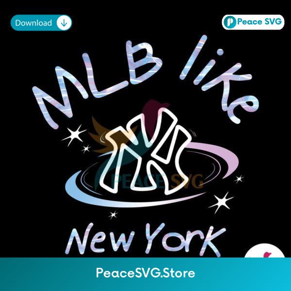 Mlb Like New York Yankees Baseball Png Printable File