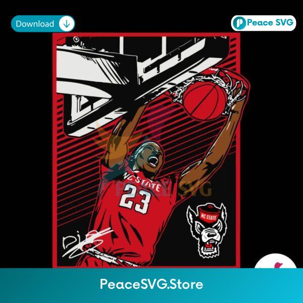 Mohamed Diarra Signature Nc State Basketball Svg Instant Download