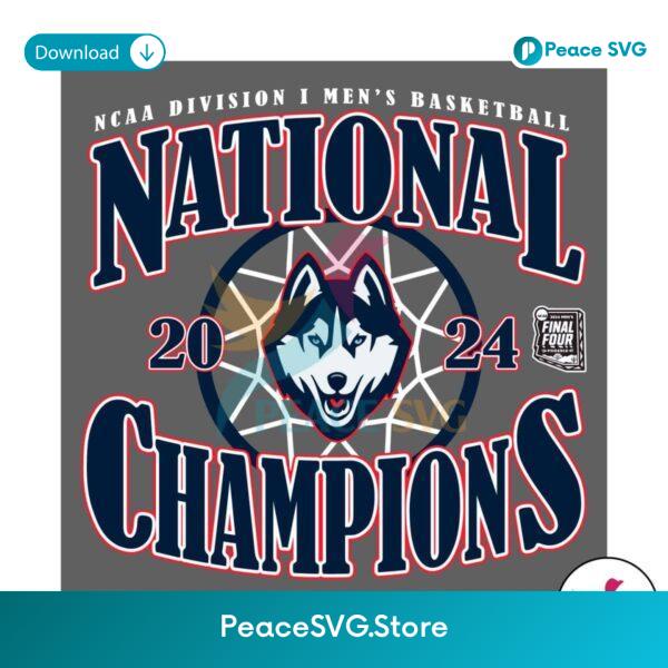 National Champions Uconn Huskies Ncaa Division I Svg Cricut Ready File