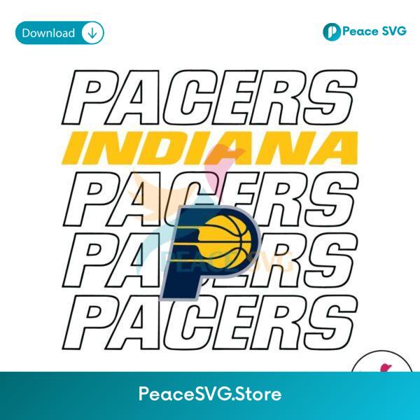 Nba Indiana Pacers Team Logo Svg Digital Download