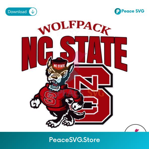Nc State Wolfpack North Carolina Team Svg Instant Download