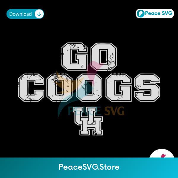Ncaa Go Coogs Houston Basketball Svg Printable Design