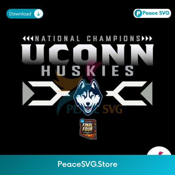 Ncaa Uconn Huskies National Champions Svg For Vinyl Cutting