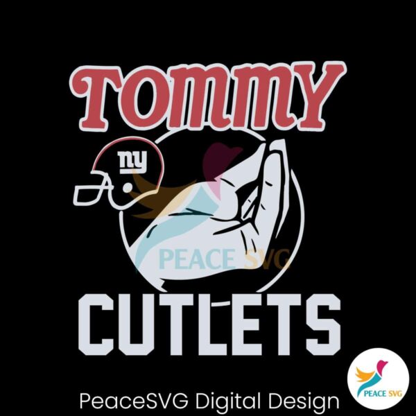 New York Giants Tommy Devito Tommy Cutlet Svg For Vinyl Cutting