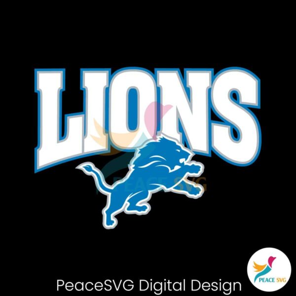 Nfl Detroit Lions Logo Svg Layered File