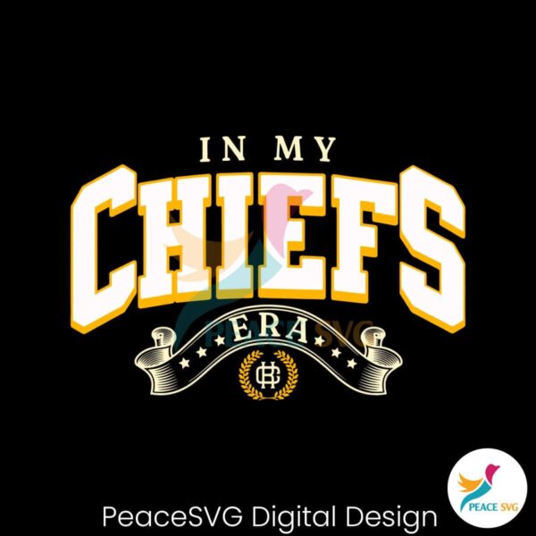 Nfl In My Chiefs Era Football Svg Cut File