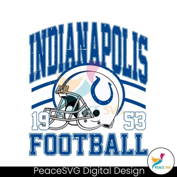 Nfl Indianapolis Colts Football 1953 Svg Clipart