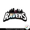 Nfl Ravens Football Skyline Svg For Vinyl Cutting
