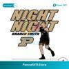 Night Night Braden Smith Purdue Player Svg For Silhouette