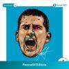 Nikola Jokic Scream Denver Nuggets Player Png Clipart