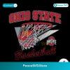 Ohio State Basketball Ncaa Team Svg Vector File