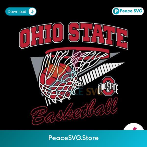 Ohio State Basketball Ncaa Team Svg Vector File