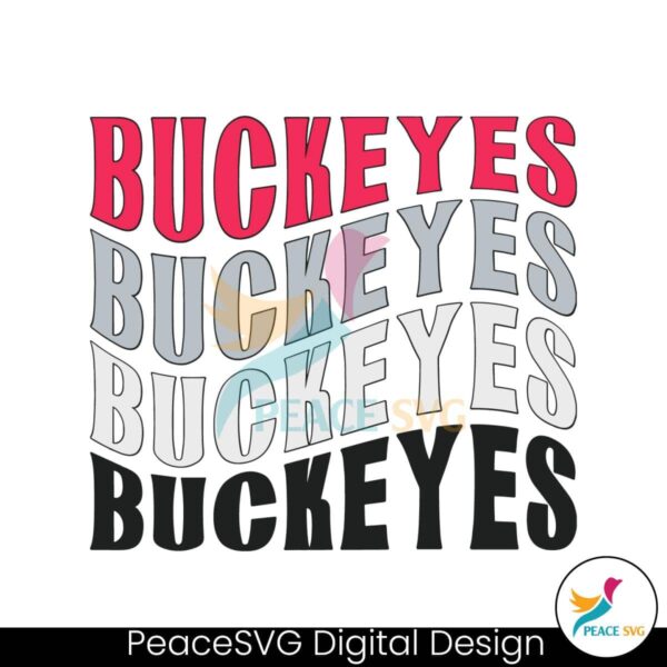 Ohio State Buckeyes Football Svg Cut File