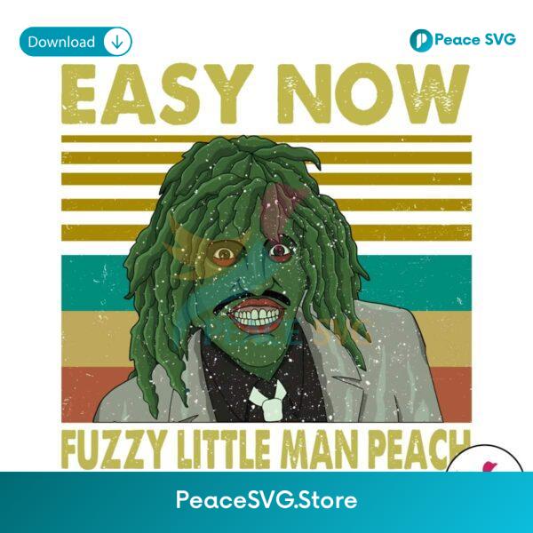 Old Gregg Easy Now Fuzzy Little Man Peach Png Digital Download
