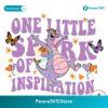 One Little Spark Of Inspiration Epcot Figment Svg Instant Download