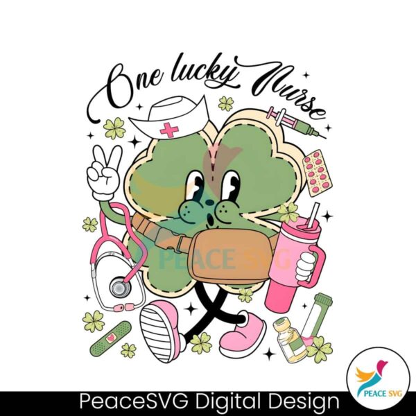 One Lucky Nurse Four Leaf Clover Png For Printing