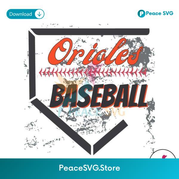 Orioles Baseball Mlb Team Svg Digital Download