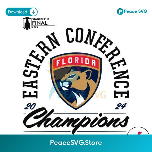 Panthers 2024 Eastern Conference Champions Svg Layered File