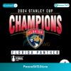 Panthers 2024 Stanley Cup Nhl Champions Svg Cricut Ready File