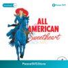 Patriotic Cowgirl All American Sweetheart Png Instant Download