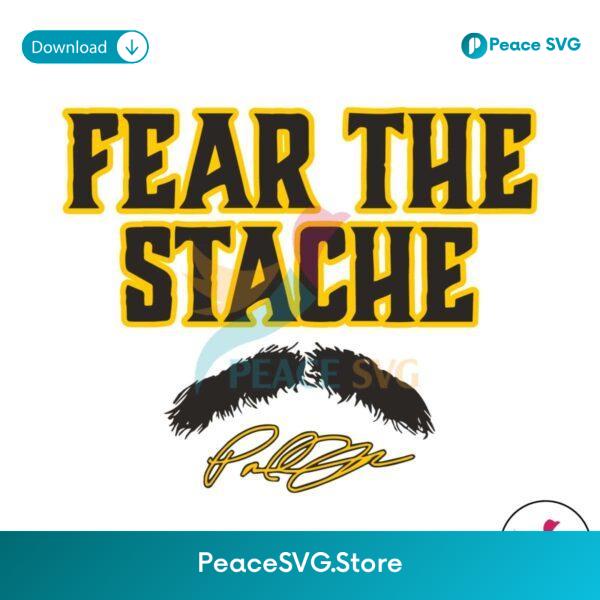 Paul Skenes Fear The Stache Pittsburgh Pirates Player Svg Layered File