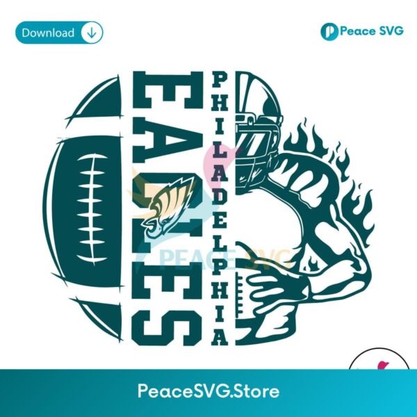Philadelphia Eagles Football Player Svg Clipart
