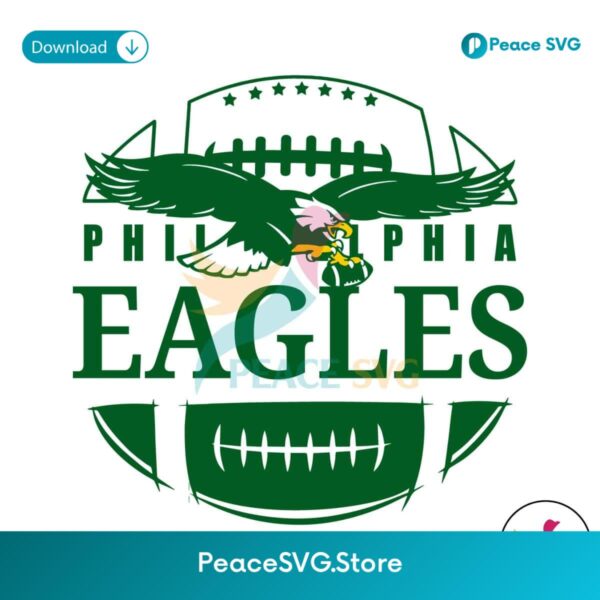 Philadelphia Eagles Football Svg Clipart
