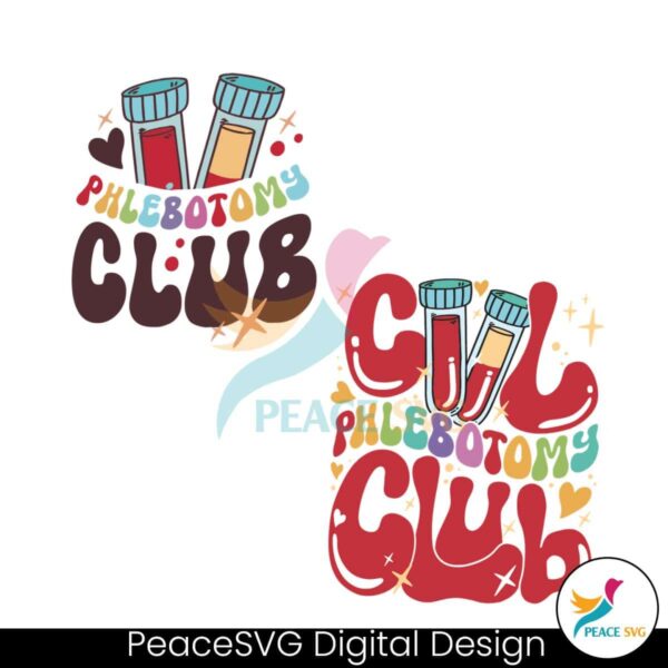 Phlebotomy Club Phleb Tech Svg Layered File