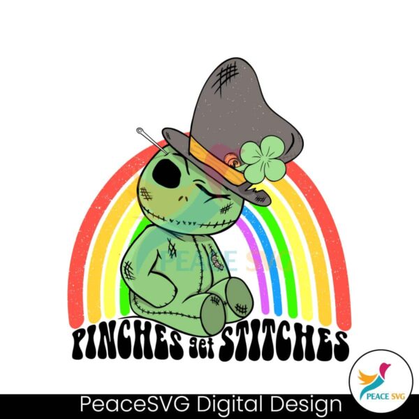 Pinches Get Stitches St Patricks Day Svg Digital Download