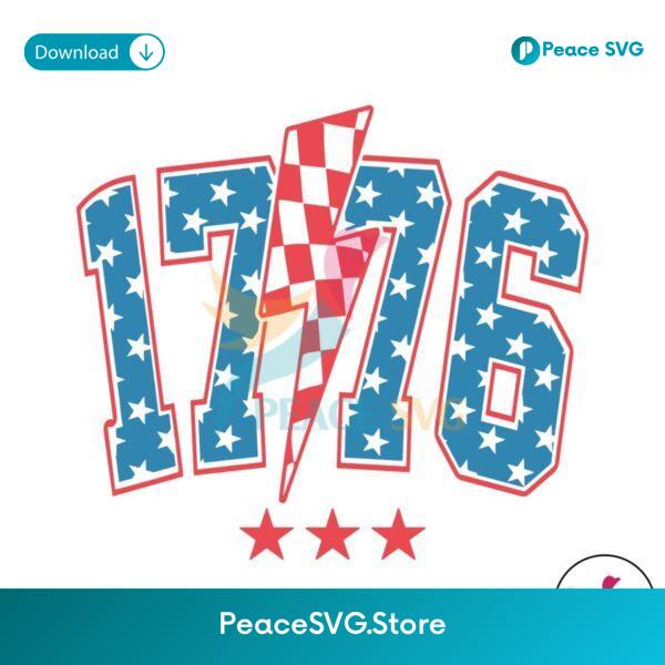Retro 1776 America 4th Of July Svg Files For Cricut
