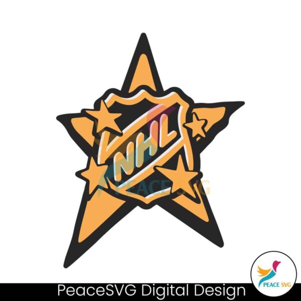 Retro 2024 Nhl All Star Game Logo Svg Cut File
