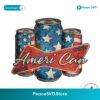 Retro Ameri Can 4th Of July Usa Flag Png Digital Download