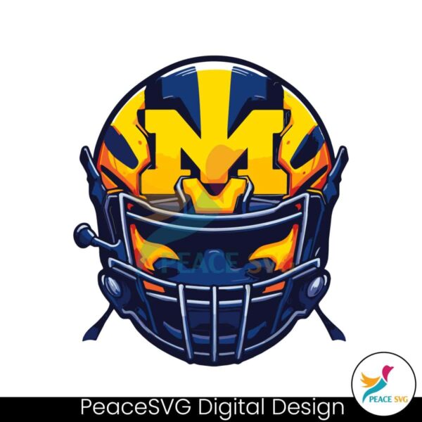 Retro Ann Arbor Michigan Football Svg Clipart
