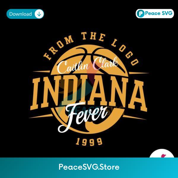 Retro Caitlin Clark Indiana Fever 1999 Svg Instant Download